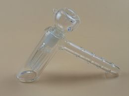 Hammer Glass Bongs Hookahs con 18.8 mm Junta 14 cm Altura Bubbler Water Bong 6 Brazo por percolador Pipa para fumar