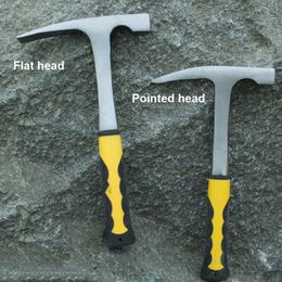 Hammer Nouveau marteau géologique choc roche réduction géologie outil d'éducation en plein air Exploration minérale marteau main outils professionnels