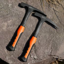 Hammer NIEUW Professioneel handgereedschap Geologische hamermijn Multifunctionele verkenningsonderzoek Multitool met puntige punt Constructiegereedschap