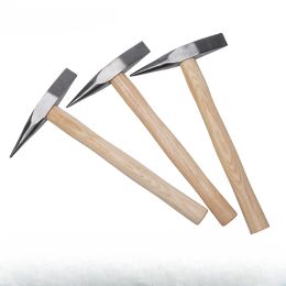Martillo martillo martillo pequeño herramienta manual de martillo mango de madera de soldadura de soldadura de soldadura de soldadura martillo de hielo