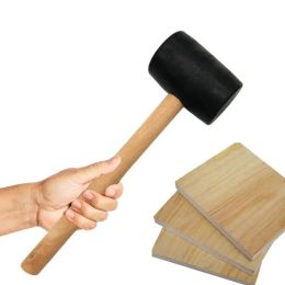 Martillo de goma mazo martillo de goma multifuncional martillo de goma para la instalación de baldosas de piso mazo de goma para pisos con fibra de vidrio sólido
