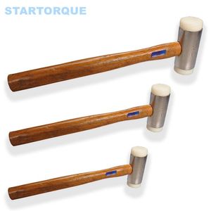 Marteau STARTORQUE Résine Double Face Travail Vitrage Fenêtre Perles Marteau Tête Nylon Maillet Marteau de Montage