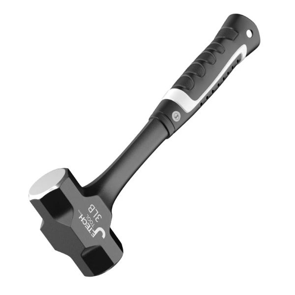 Hammer Z50 2LB3LB Sledge Hammer Hammer High Duty One-Piece en acier forgé Brick Drilling Crack Hammers Building Construction Engineer Hammer