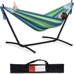 Hangmatten kamperen Hangmat 300x200cm Dubbele hangmat draagbare geschikt voor backpacken Camping Travel Beach Garden