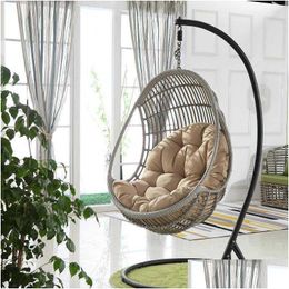 Hangmatten Eierschommel Hangmat Kussen Hangmand Wieg Schommeltuin Buiten Binnen Home Decor Nee R230613 Drop Delivery Meubilair Dhkqg