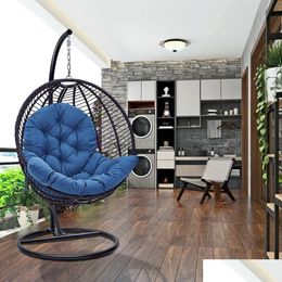 Hamacs Patio suspendu chaise d'oeuf hamac extérieur balançoire support coussin siège livraison directe meubles de jardin à la maison Otnhf Dhyy7