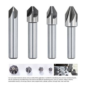 Hampton HSS stalen afscheiding Cutter 4/6/8/10/10/11/18 mm 60/90 graden Countersink Drill Bit, Metal Shaffering Drill, Gat Cutter