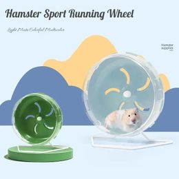 Hamster Sport Running Wheel Rat Rat Rate Rate Rice Silent Jogging Hamster Gerbil Juega Juguete Sopotes Accesorios 240507