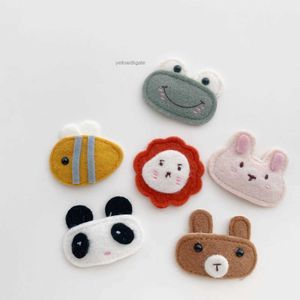 Han Feng mignon Velvet Lion Animal Childrens Hair Clip Baby Hair Clip Clip Bb Clip