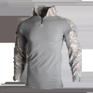 HAN WILD Tactisch shirt Militaire shirts Trainingskleding Camping Camo Jacht T-shirt Legertops Paintball T-shirt met pads 240131