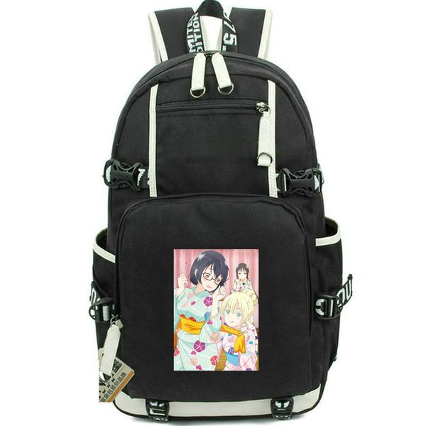 Mochila Hanako Honda Mochila Olivia Juego Mochila escolar de dibujos animados Mochila estampada Mochila informal Mochila para computadora