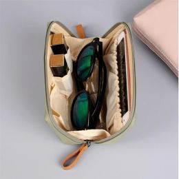 Handtas cosmetica opbergtassen vrouwen stijlvolle eenvoudige mobiele telefoon make -uptassen lippenstift koppeling houder reiswas toilettas