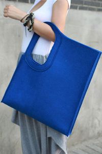 Hand Carry Bag Satchel Handtas Felt Leisure Bag Drop Shipping Can Personze Logo
