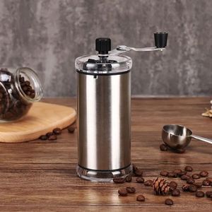 Hand Crank Coffee Grinder Machine met huishoudelijke Italiaanse hand met één product pourover Grind 240425
