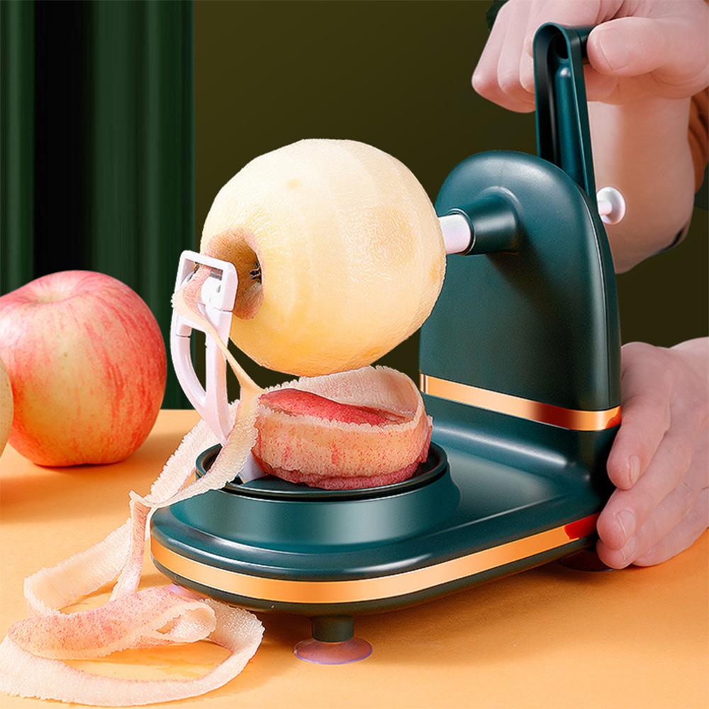 Handgefertigte Haushaltsfruchtschälerhandbuch rotierende Äpfel Peeler Slicer Multifunktional Küchenäpfel Schälereischneide Gadgets