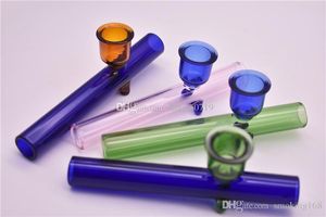 pipes en verre à main bangs en verre pipes à fumer Colorful Steamrollers Labs Pipes à main en verre multicolores brûleur à mazout narguilés