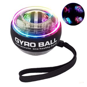 Handgrijpers LED Wrist Power Hand Ball Zelfstartende Powerball Arm Muscle Force Trainer Oefening Fitnessapparatuur Strengthener 230715