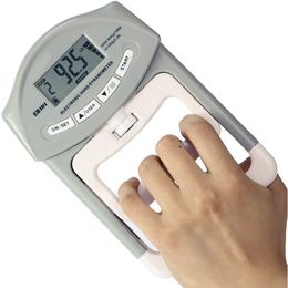 Handgrepen Digitale elektronische handdynamometer Greepsterktemeter Automatische registratie van handgreepvermogen 90 kg / 200 lbs 230727