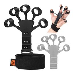 Hand Grips Fitness Strength Trainer Ejercicios para dedos Power Hand Grip Strengthener Gym Gripster para hombres Mujeres Bodybuilding Gripper Sports 230729