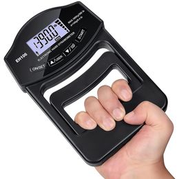 Tester per la forza della presa delle manopole 396Lbs/180Kg Dinamometro digitale per la forza della presa Misuratore della forza della presa con schermo LCD USB Dinamometro per la presa della mano 230826