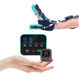 Gant de robot de rééducation des poignées pour les patients hémiplégiques d'AVC avec massage par impulsions à basse fréquence et fonction de massage par compression 230615