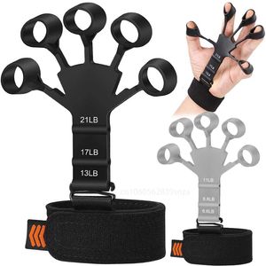 Hand Grips Silicone Finger Trainer Exercício de força de pulso Hand Grip Expander Esporte Fitness Reabilitação Treino Gripster fortalecedor 230613