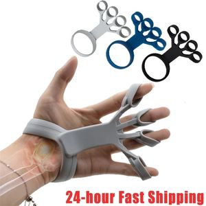 Grips Hands Silicone Finger Trainer Force Force Exercice Grip Finger Expander Workout Hand Gripper Rehabilitation Workout Fitness 230617