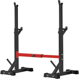 Poignées Squat Rack Stand Bench Press Barbell Home Gym Poids réglable 231007