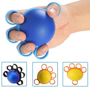 Poignées Thérapie Grip Strengthener Ball Stretcher Finger Pow Fitness Bras Exercice Muscle Relex Récupération Équipement De Réadaptation 230614