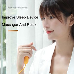 Machine d'aide au sommeil ergonomique tenue à la main Pill Devic Instrument de charge USB Améliorer le masseur du dispositif de sommeil et le sommeil