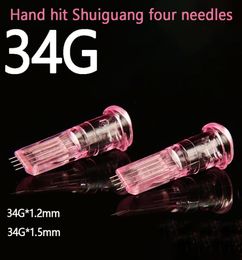 Hand raken Shuiguang Ultrafine 4 naald 34G12mm15mm yimei steriele nano pijnloze kleine naald6567574