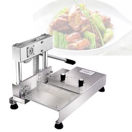 Handbeweging Botzaagmachine Commerciële botnijmachine Frozen Meat Cutter Machine voor thuisgebroken ribben visvlees rundvlees
