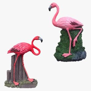 Flamingo peint à la main 3D MAGNANCES DE FRIGET