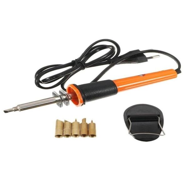 Accesorios para herramientas eléctricas manuales 110V220V 30W Soldador eléctrico Pluma Juego de quema de madera Quemador de lápiz con puntas y enchufe de la UE 2387826 D Dh495