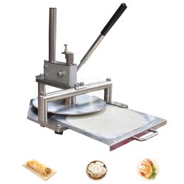 Hand Druk op Grap Cake Press Machine Manual Dough Round Press Tool Pizza Pastry Pressing Machine