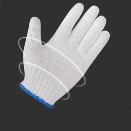 Protection des mains Les gants de protection sont en fil de coton, résistants à l'usure pour les travaux de chantier