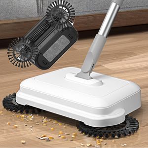 Hand Push Sweepers Sweeper Magic Broom Dustpan Set Reinigingsmachine Vloer Vacuümreiniger Huishouden Lazy Allinone Vegelgereedschap 230421