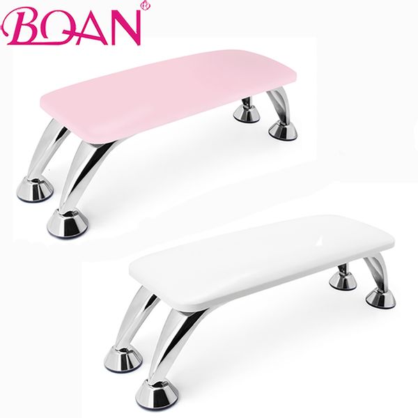 Reposamanos de cuero genuino Nail Hand Rest Pillow Cojín de mano Soporte de almohada Nail Art Stand para mesa de manicura para salón de uñas Top Quaility 230711