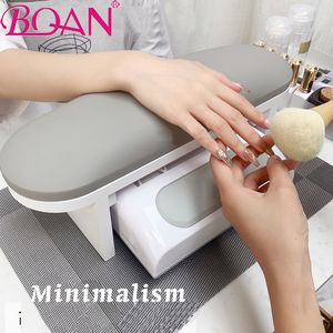 Reposamanos minimalista de cuero genuino, almohada para reposamanos para uñas, cojín para manicura, mesa, reposabrazos, soporte para decoración de uñas, manicura 230325