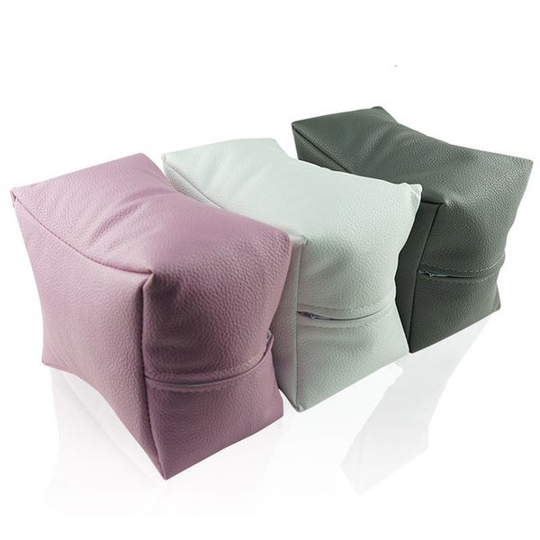 Reposamanos Mesa para uñas Almohada Reposapiés para manos Manicura Pedicura Cojín para uñas Titular Escritorio Reposabrazos Almohada para manos Profesional Suave PU Herramientas para uñas 230804