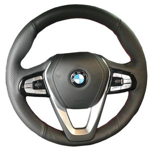 Couvre volant en cuir cousu main pour BMW Série 3 320 / Série 5 525 / x1x3x5x6e60e90