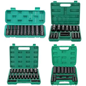 Handgereedschap 1/2 inch Socket Socket Set Hexs Socket Head 8-32mm Adapter Spanner Converter Electric Impact Socket Sets Sets 108HmClub