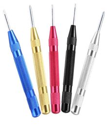 Handgereedschap 1 Pc 127mm HSS Automatische Boor Center Pin Punch Veerbelaste Markering Startgaten Houtbewerking Tool4755383