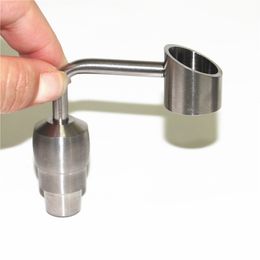 Handgereedschap 10 mm14 mm18 mm mannelijke of vrouwelijke 6 in 1 banger titanium nagel silika zijarm domeloze titanium nagels voor glazen bongwaterpijp