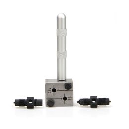 Outils à main 3/16 SAE Double outil d'évasement Din Iso Ligne de frein motrice détachable à 45 degrés pour tuyau en cuivre 4,75 mm Drop D Dhenv