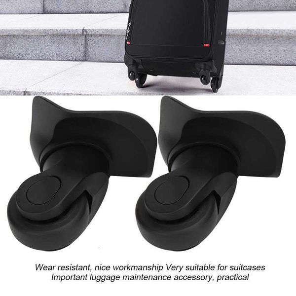 Outils à main une paire A09 valise noire muette roue à une rangée remplacement de bagages fournitures d'extérieur pour pièces 221130