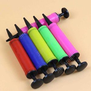 Handgereedschap Ballonpomp Mini Plastic Held Bal Party Ballonnen Inflator Lucht Pompende Draagbare Handige Tool Daj121