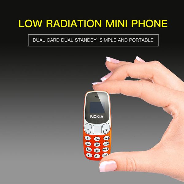 Outils à main Drop Mini téléphone portable L8Star Bm10 Plus petits téléphones Gsm Mains libres Écouteur Dialer Casque DualSimCard 230614