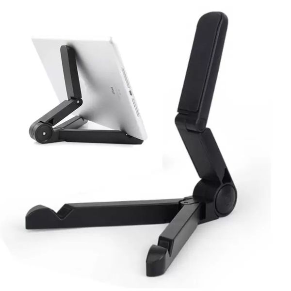 Herramientas de mano Soporte plegable para tableta de teléfono Soporte de montaje de escritorio ajustable Soporte de escritorio de mesa de trípode para IPhone IPad Mini 1 2 3 4 Air Pro