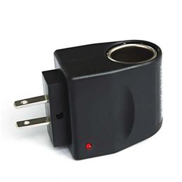 Outils à main Nouvel adaptateur secteur avec chargeur de prise de voiture Prise UE 220V à 12V DC Utilisation pour les appareils électroniques à la maison Livraison directe Automobiles Dhgla